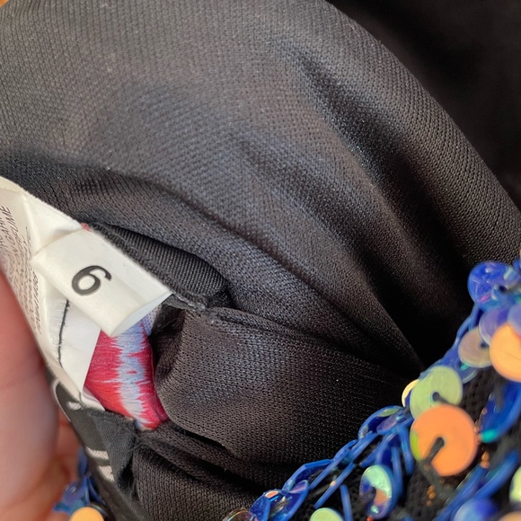 Mac Duggal Sequin Short Dress - Picture 7 of 7